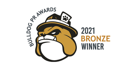 2 BBC 2021 Bulldog PR Awards –  Bronze Winner